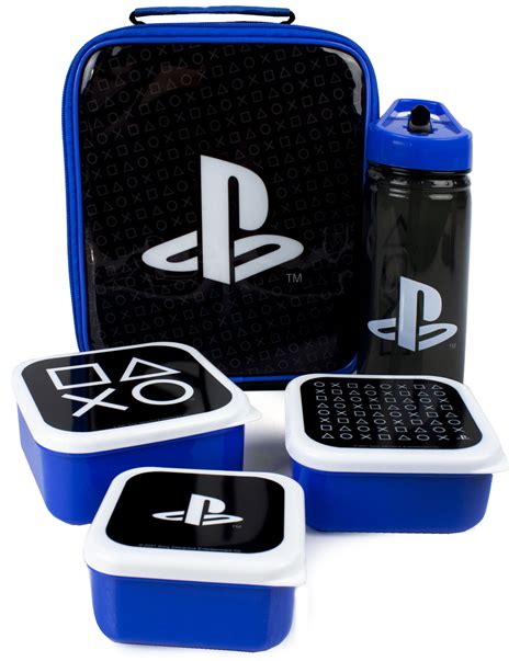 PlayStation logo lunch set